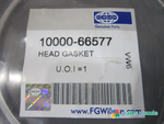 Прокладка головки блока цилиндров / HEAD GASKET FL6A-X1EF-6.5A1 АРТ: 10000-66577