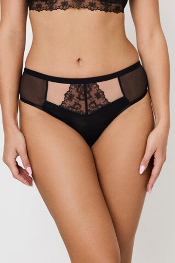 DIVA BLACK Трусы высокие