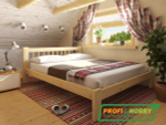 Кровать Дачная 1600 х 2000 сосна, без покраски (new)