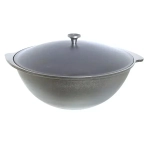 Казан 8л с крышкой КМ-к85