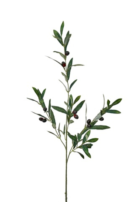Ветка оливы с плодами высокая 112см