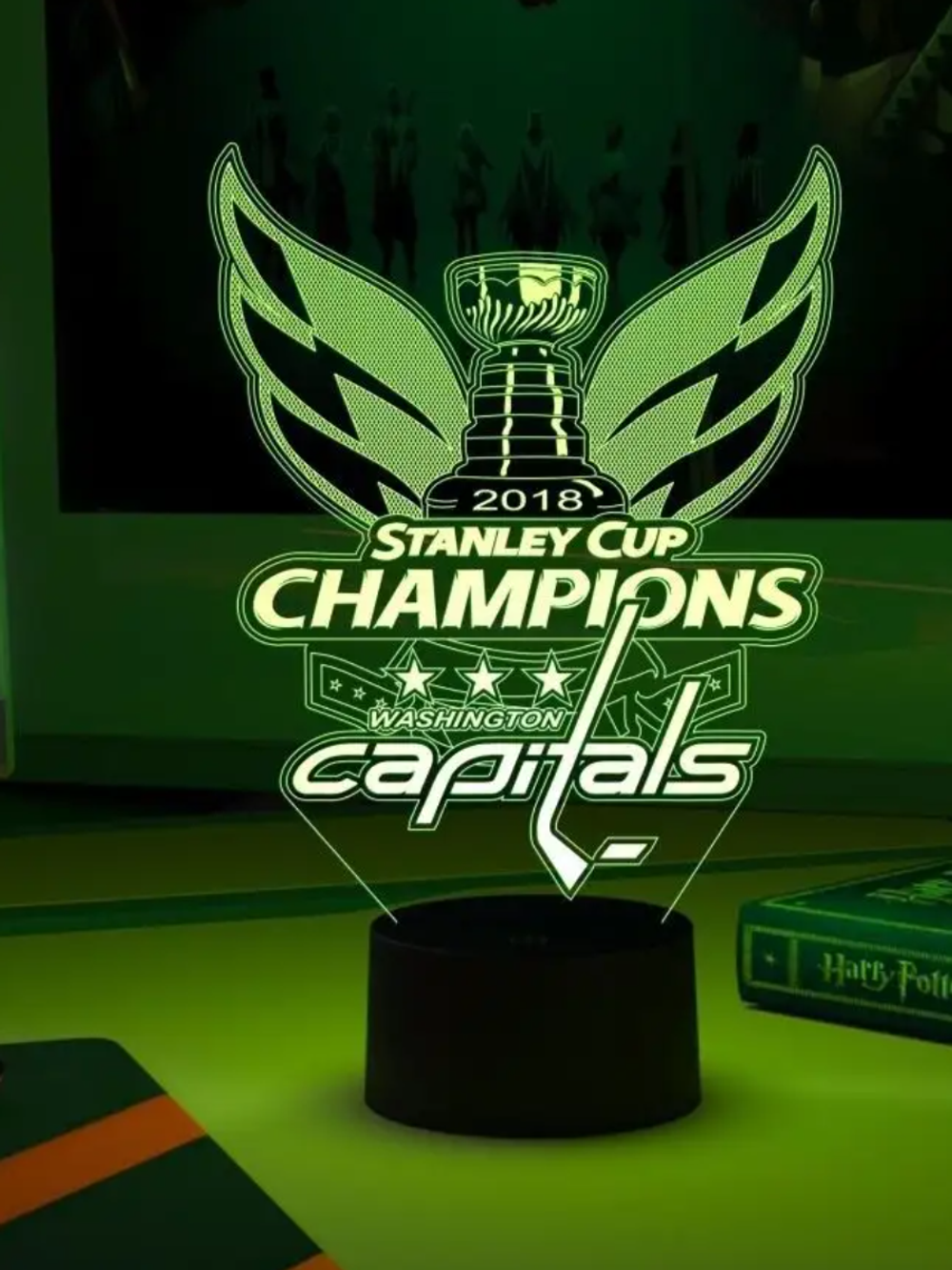 3Д-НОЧНИК "Кубок Стенли 2018 ХК Вашингтон Кэпиталз" (Washington Capitals)