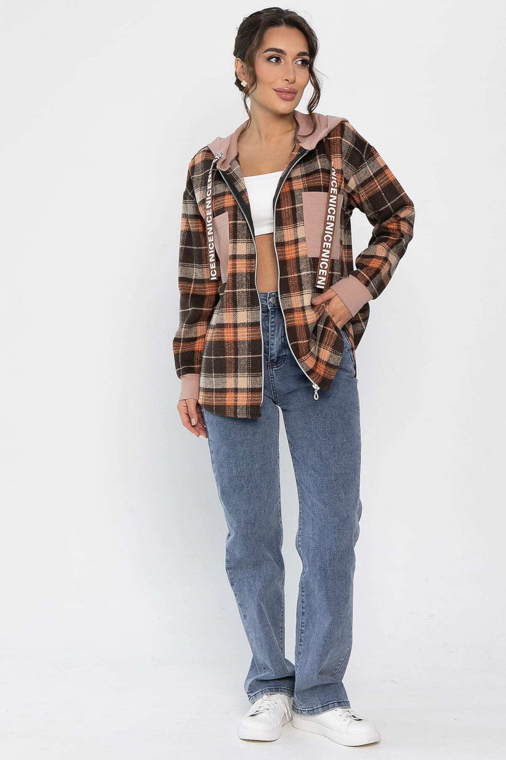 Рубашка Больше чем стиль НЬЮ (коричневая) Б13907-50М LT Collection