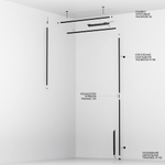 Шинопровод магнитный Maytoni Levity TRX184-R-112B 2м