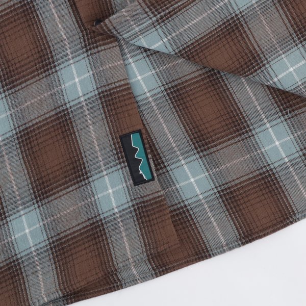 Рубашка Magamaev Filter shirt (brown/blue) артикул: - купить в магазине Дайс