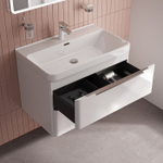 Тумба с умывальником IDDIS Cloud X, подвесная, 80 см, белый, CLX80W0i95K