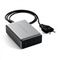 Сетевое зарядное устройство Satechi Compact Charger 2хUSB-C 100W + USB-A 12W GaN (ST-TC100GM-EU) Space Gray