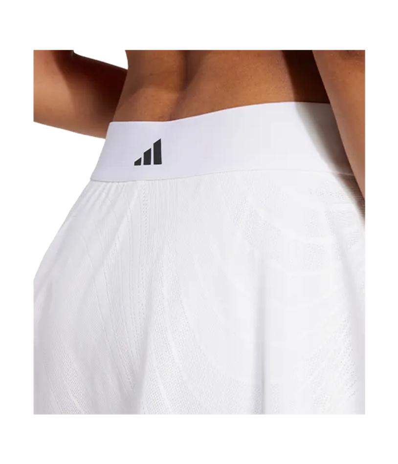 Юбка для падел Adidas Pro Blanco 2025 белая