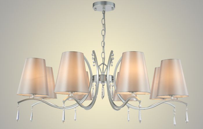 Люстра Crystal Lux RENATA SP8 SILVER