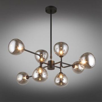 Люстра потолочная APL.913.07.08 черный Roser Aployt