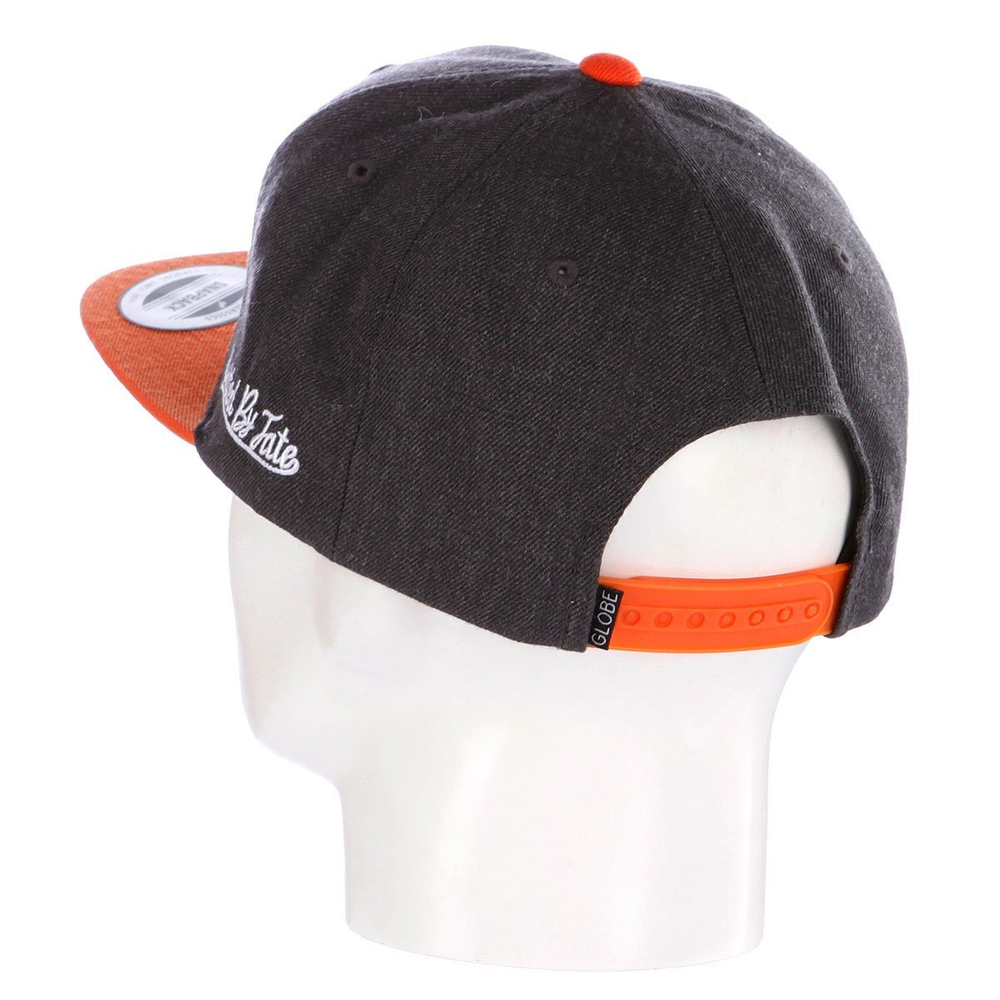 Кепка GLOBE Hitters Cap grey/orange