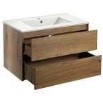 Тумба с раковиной Vincea Gio 80 T.Oak