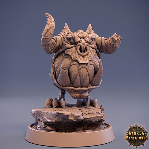 Сквиг Squig демон монстр миниатюра для dnd, днд, pathfinder, фентези, Настольная игра, НРИ, Варгейм, РПГ