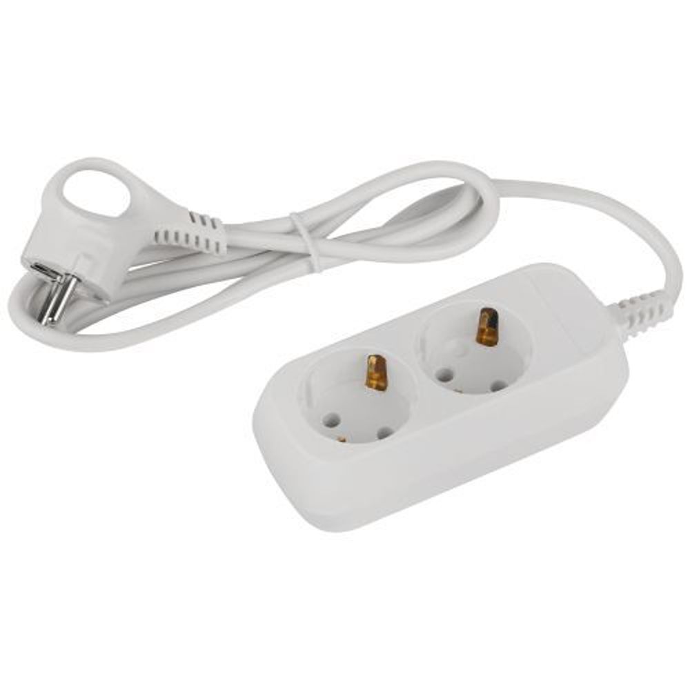 Удлинитель 2х1.5м с заземл. ПВС 3х0.75 UDL-10-215-E Greenline Эра Б0064978