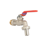 Кран шаровый со штуцером НР 1/2" ручка HLV