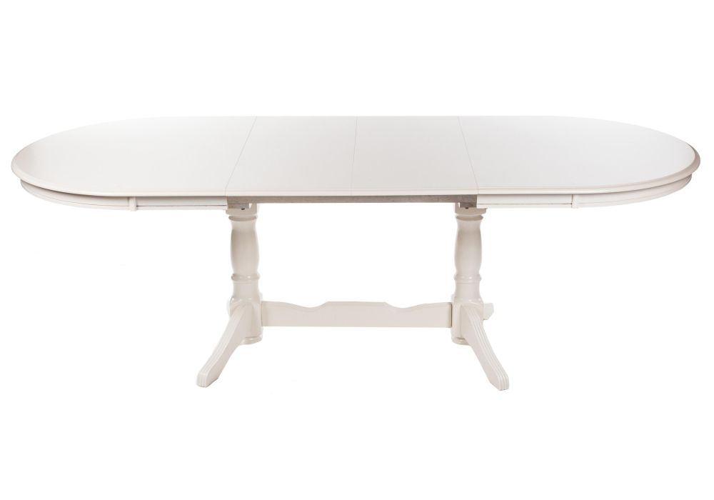 Стол раскладной Europa 160(276)х100х75 молочный