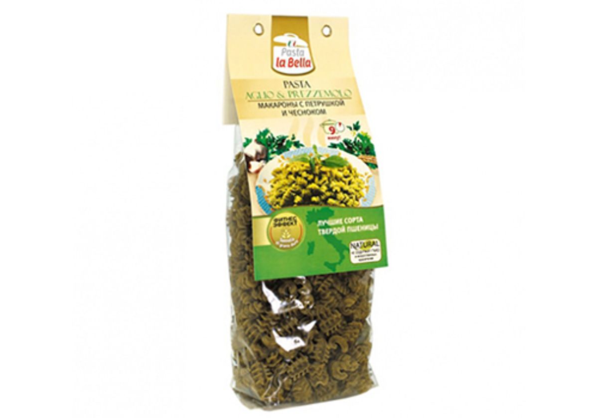 Макароны с петрушкой и чесноком Pasta la Bella, 250г