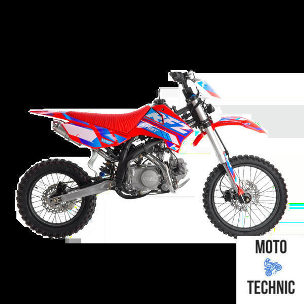 Питбайк Apollo RFZ START 125LE 17х14 Красный