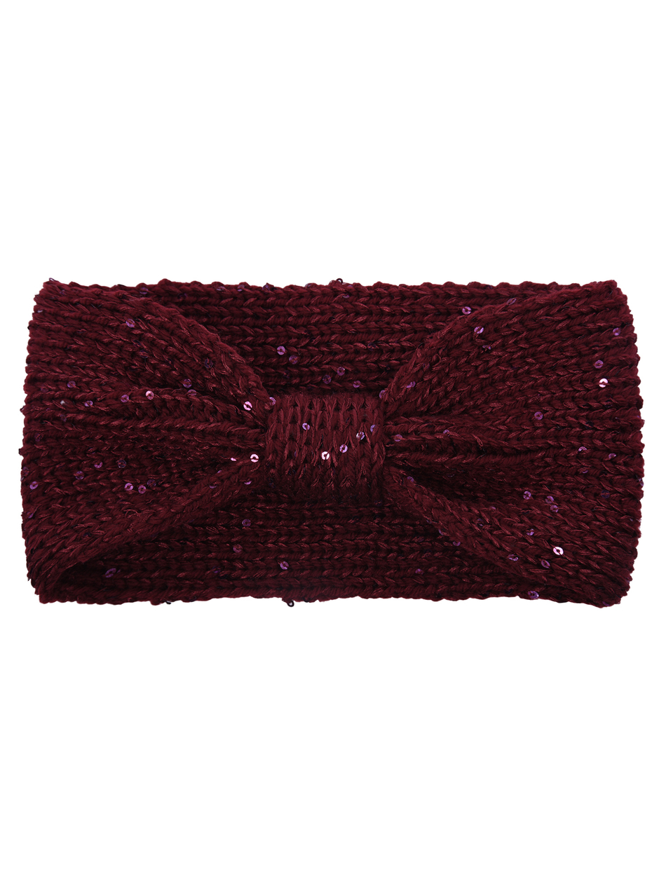 Повязка вязанная на голову