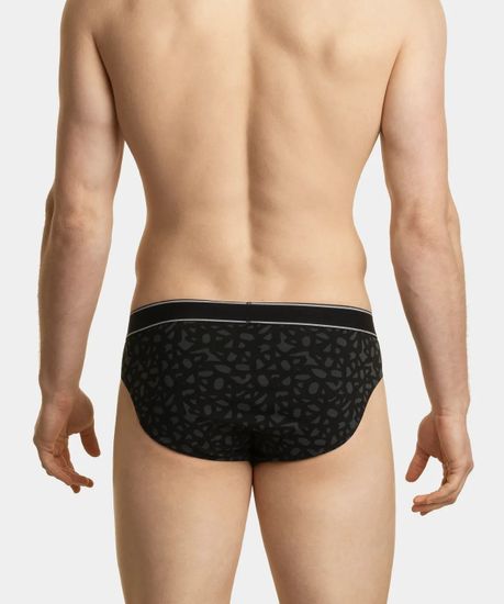 Мужские трусы (3шт) слипы спорт Atlantic 3MP-151, темный хаки + графит