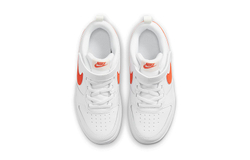 Детские кроссовки Nike Court Borough Low 2 'White Orange' BQ5451-114