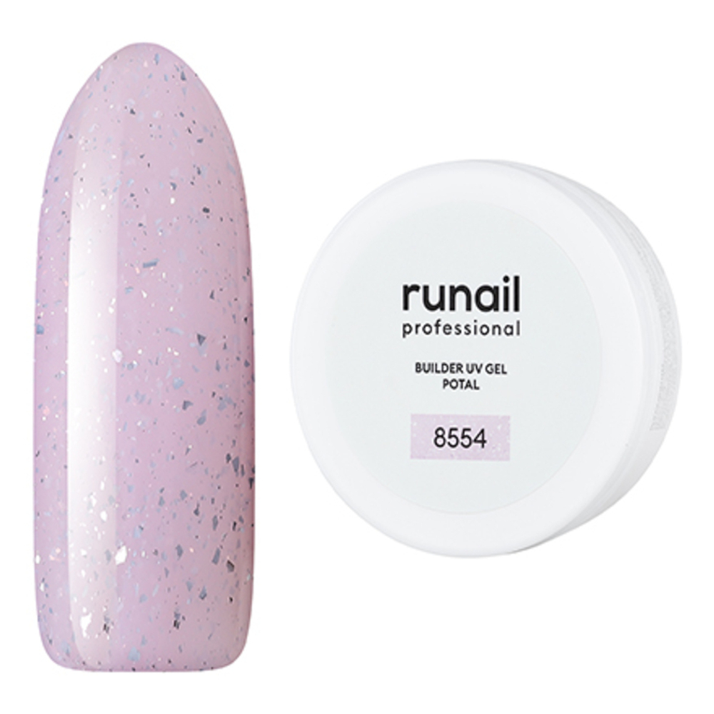 Runail Моделирующий УФ-гель с поталью BUILDER UV GEL POTAL, 15 г №8554
