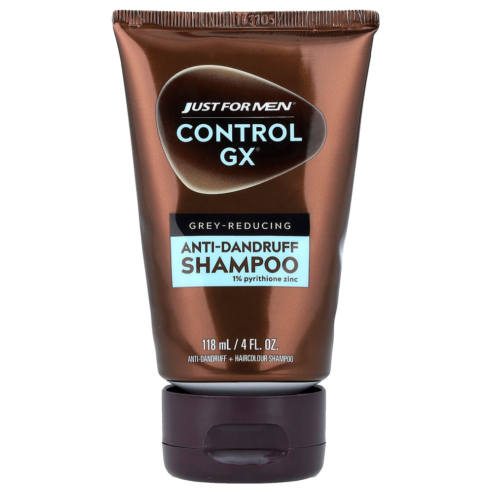 Just for Men, Control GX, шампунь против перхоти, уменьшающий количество оттенков серого, 118 мл (4 жидк. унц.)