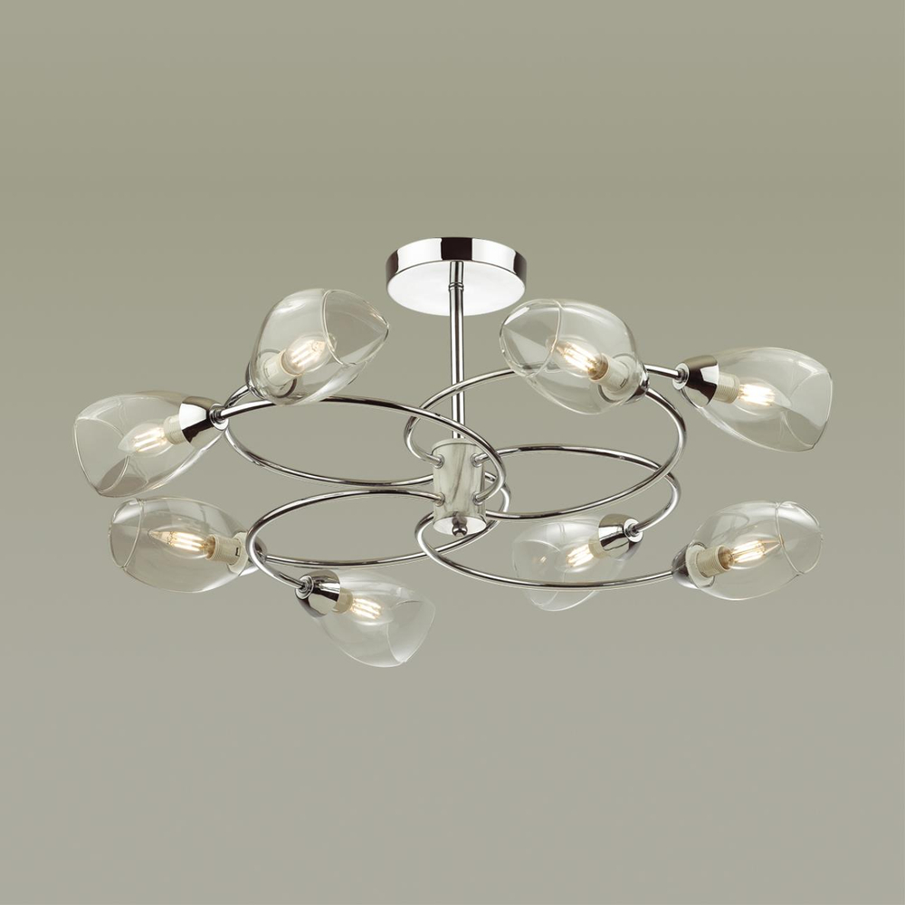 4561/8C LN Люстра E14 320Вт 220В IP20 COMFI