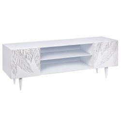 Тумба под ТВ Тропик 155см Классик Айс Сильвер