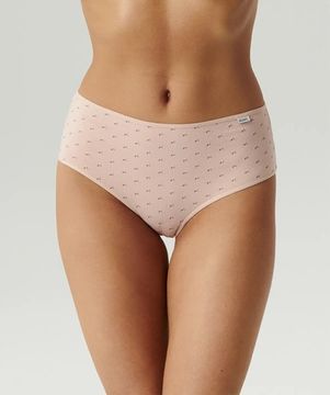 Женские трусы  классика (3шт) Atlantic 3LP-221, темно-розовый + светло-розовый + экрю