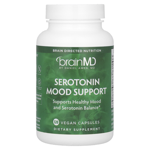 BrainMD, Serotonin Mood Support, 120 caps.