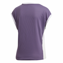 Женская теннисная футболка Adidas Women Tee Heat Ready - Фиолетовый
