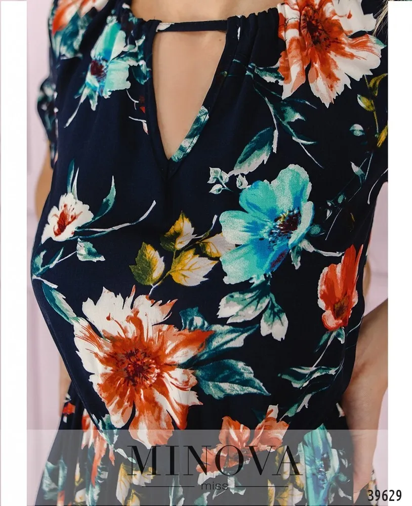 Платье 2004-синий Minova