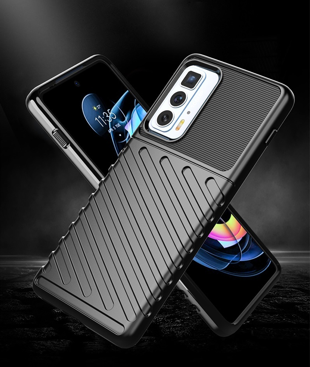 Противоударный чехол для смартфона Motorola Moto Edge 20 Pro с 2021 года, серия Onyx от Caseport