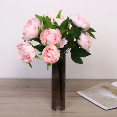 Ваза стеклянная «GREY GLASS» 6*25см, круглая