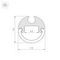 Профиль Arlight ARH-Round-D8-2000 Anod 036325