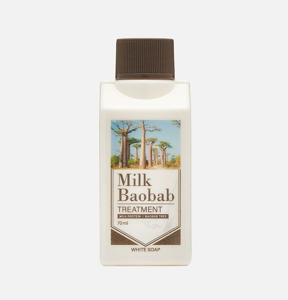 Бальзам для волос MilkBaobab Treatment White Musk, 70 мл*1 шт