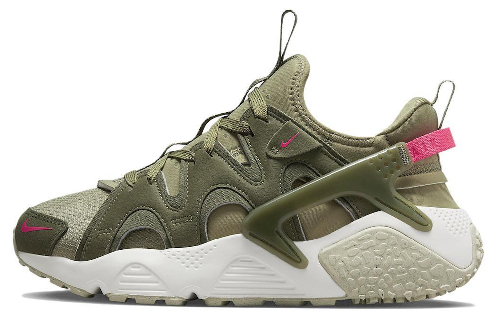 Кроссовки Nike Air Huarache Craft "Medium Olive" (Женская размерная сетка)