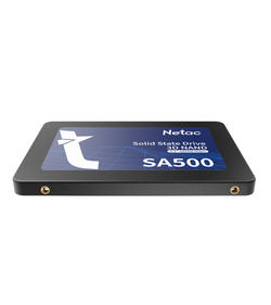 Ssd накопитель Netac SSD SA500 1TB 2.5 SATAIII 3D NAND, R/W up to 530/475MB/s, TBW 480TB, 3y wty