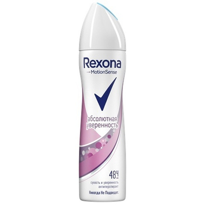 Rexona Абсолютная уверенность  (аэрозоль, жен 150мл)