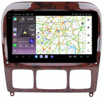 Магнитола для Mercedes-Benz S (W220) 1998-2005 - Carmedia OL-9952 QLed+2K, Android 13, TS20, CarPlay, 4G SIM-слот