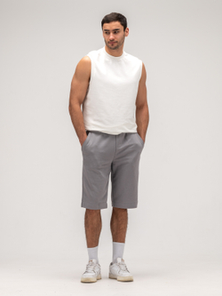 Шорты мужские трикотажные. Грей