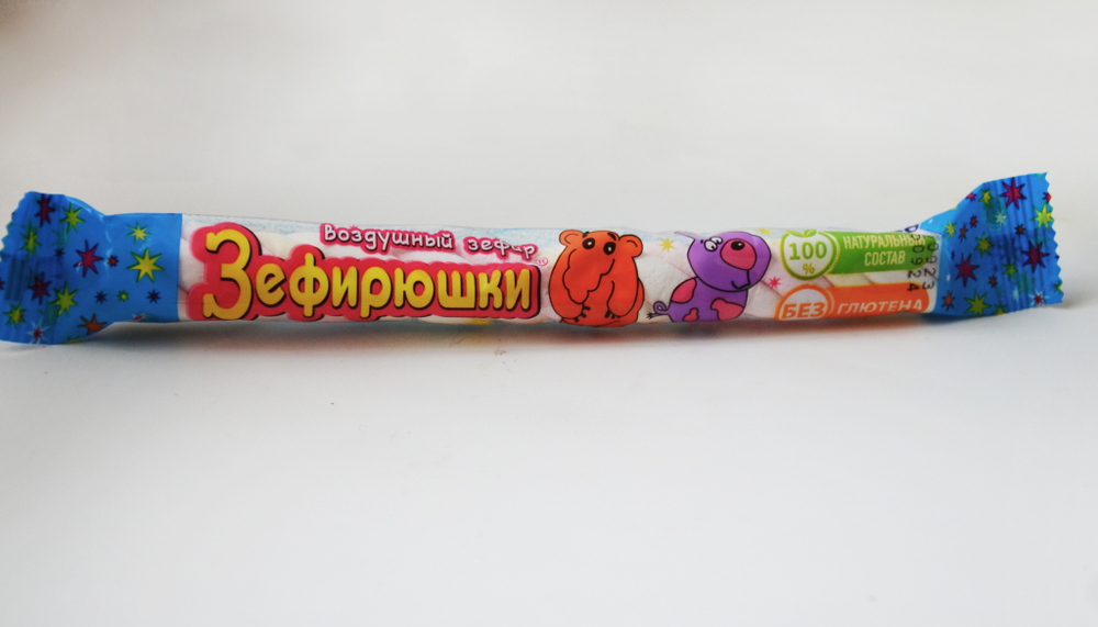 Зефир Зефирюшки воздушный косичка 12г