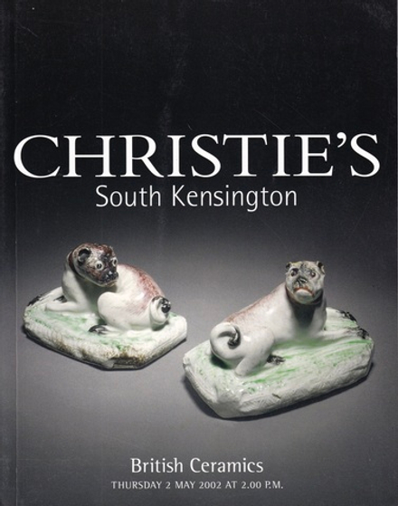 Каталог аукциона Christie's, Лондон, Британская керамика от 2 мая 2002 года