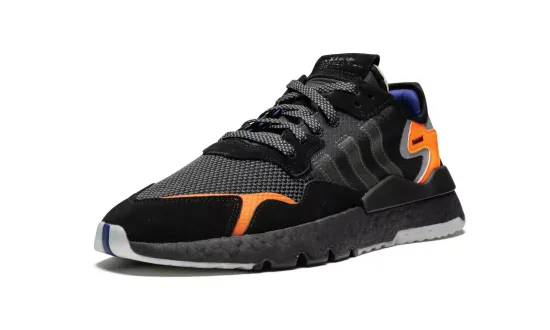 Кроссовки Adidas Nite Jogger Black/Orange