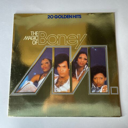 Винтажная виниловая пластинка LP Boney M. Бони М, The Magic Of Boney M. 20 Golden Hits (Германия 1980) Daddy Cool