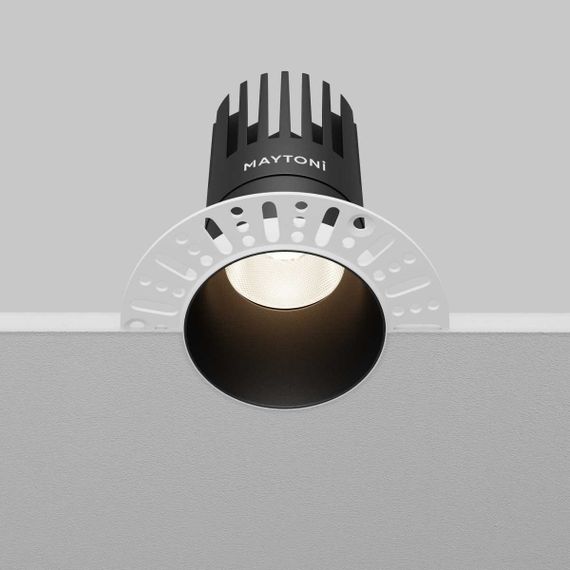 Встраиваемый светильник Maytoni Technical Dip DL122-15W-4K-TRS-B