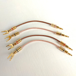 DAXX S182-02P Перемычки акустические из монокристалла меди (4шт). Длина 20см с разъёмами