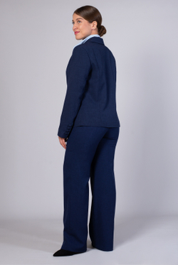 Жакет женский 3768ЗП, темный деним #38ТД043768ЗП