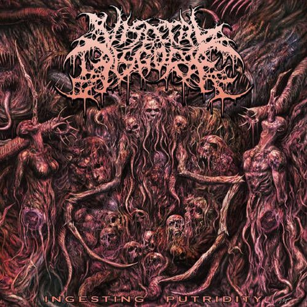VISCERAL DISGORGE - Ingesting Putridity DE-LUXE digipak CD, музыкальный компакт диск, death metal